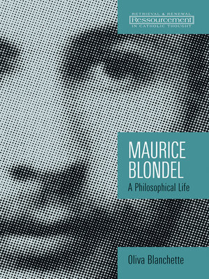 cover image of Maurice Blondel